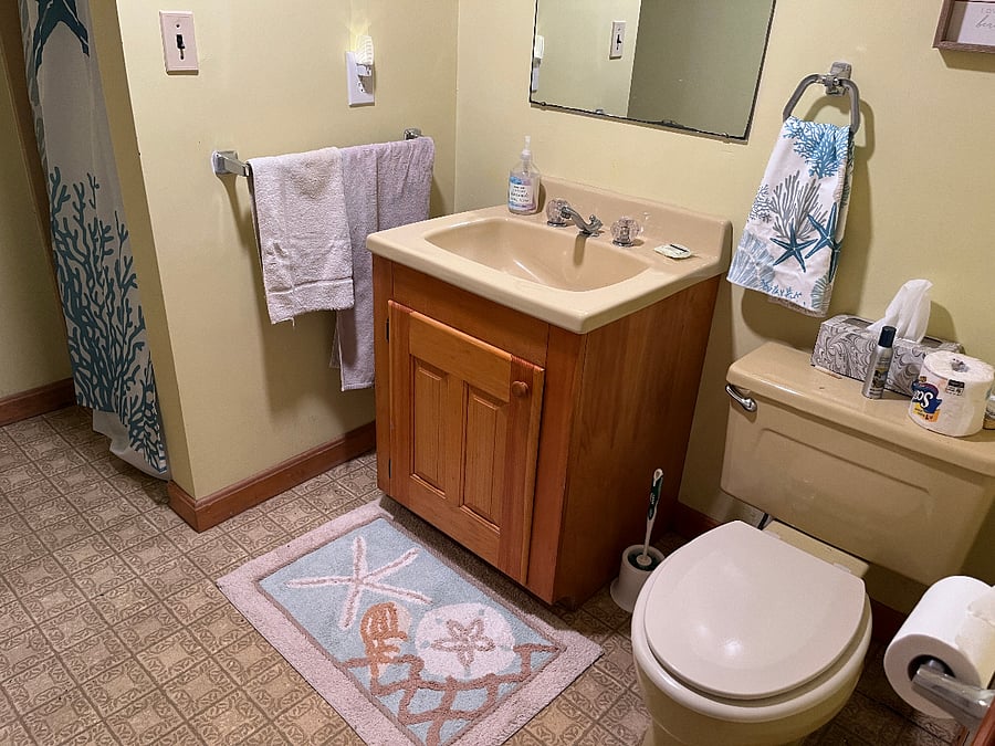 Full Bathroom #3 in Basement.