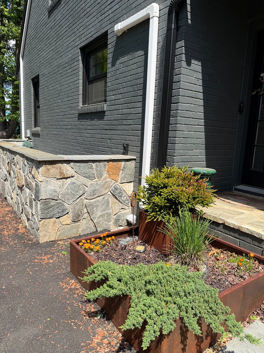 Exterior of stairway area
