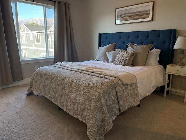 KIng Master Bedroom 3rd level with 2 walk in closets and private bathroom