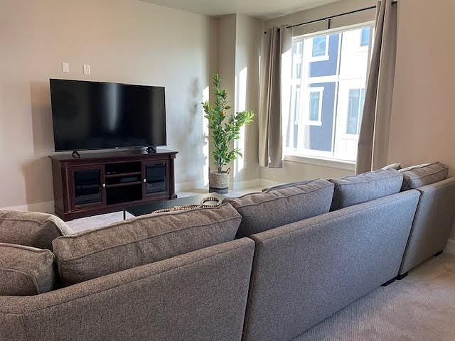 another view of family room with Smart TV.-2nd Level