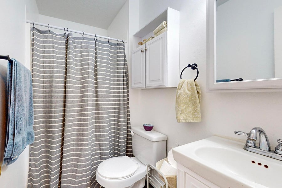Shower with new fixtures