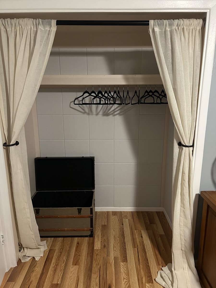 Plenty of closet space
