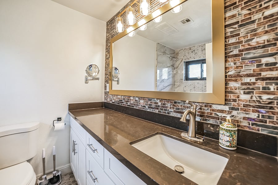 Main house bathroom