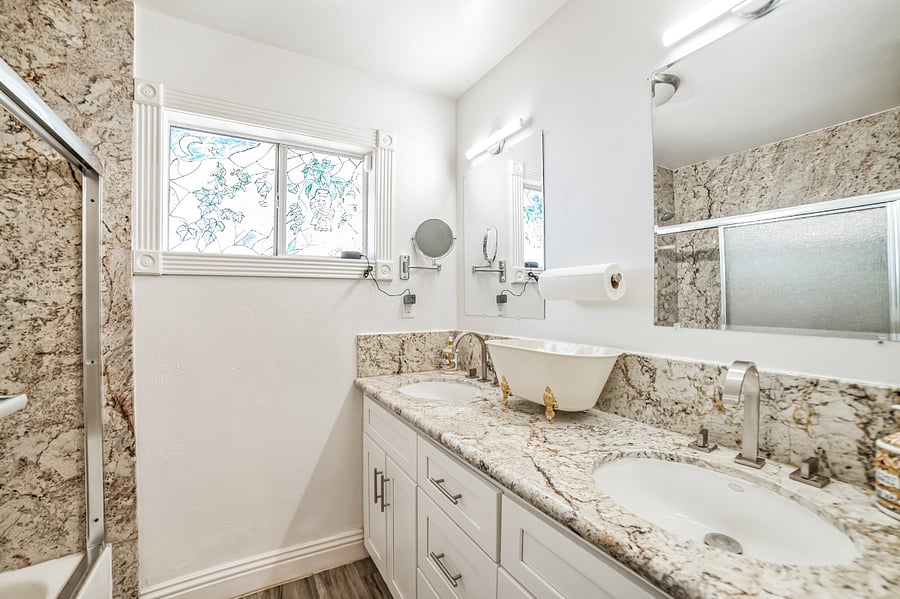 Main house bathroom