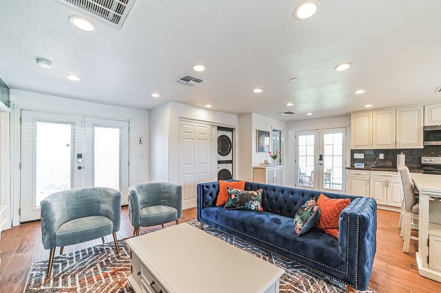 Guest house living room