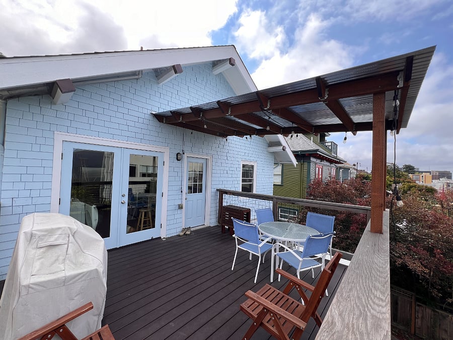 Back deck