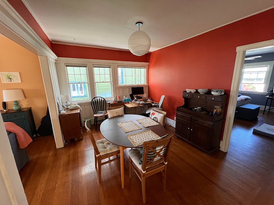 Dining room and desk/work station