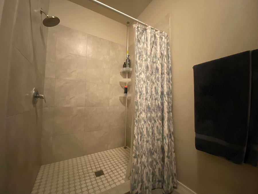 Walk in shower