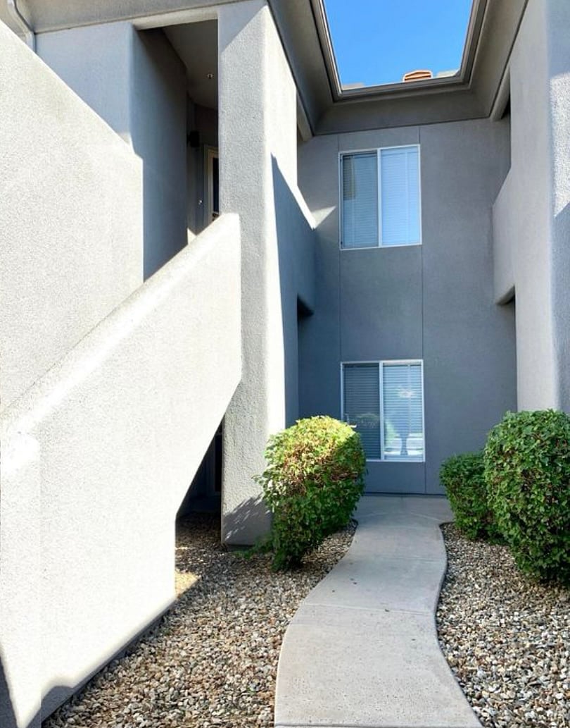 Second story condo
