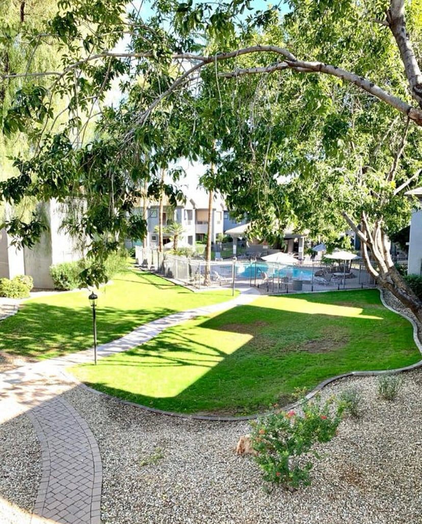 View from porch