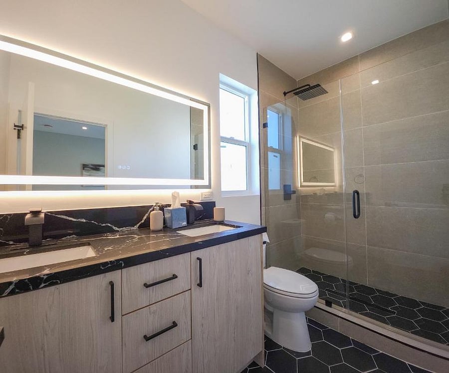 Master bathroom