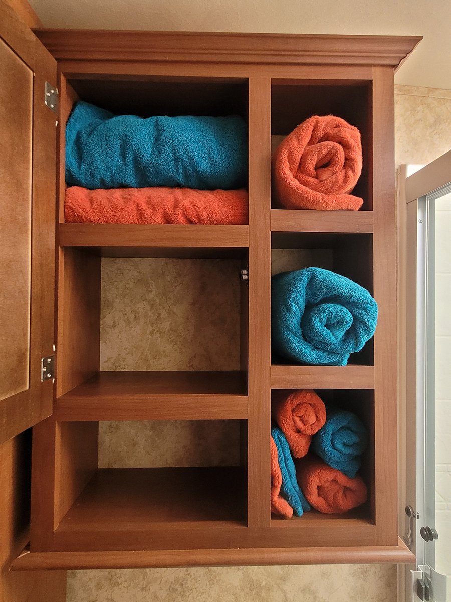 Comfy towels.