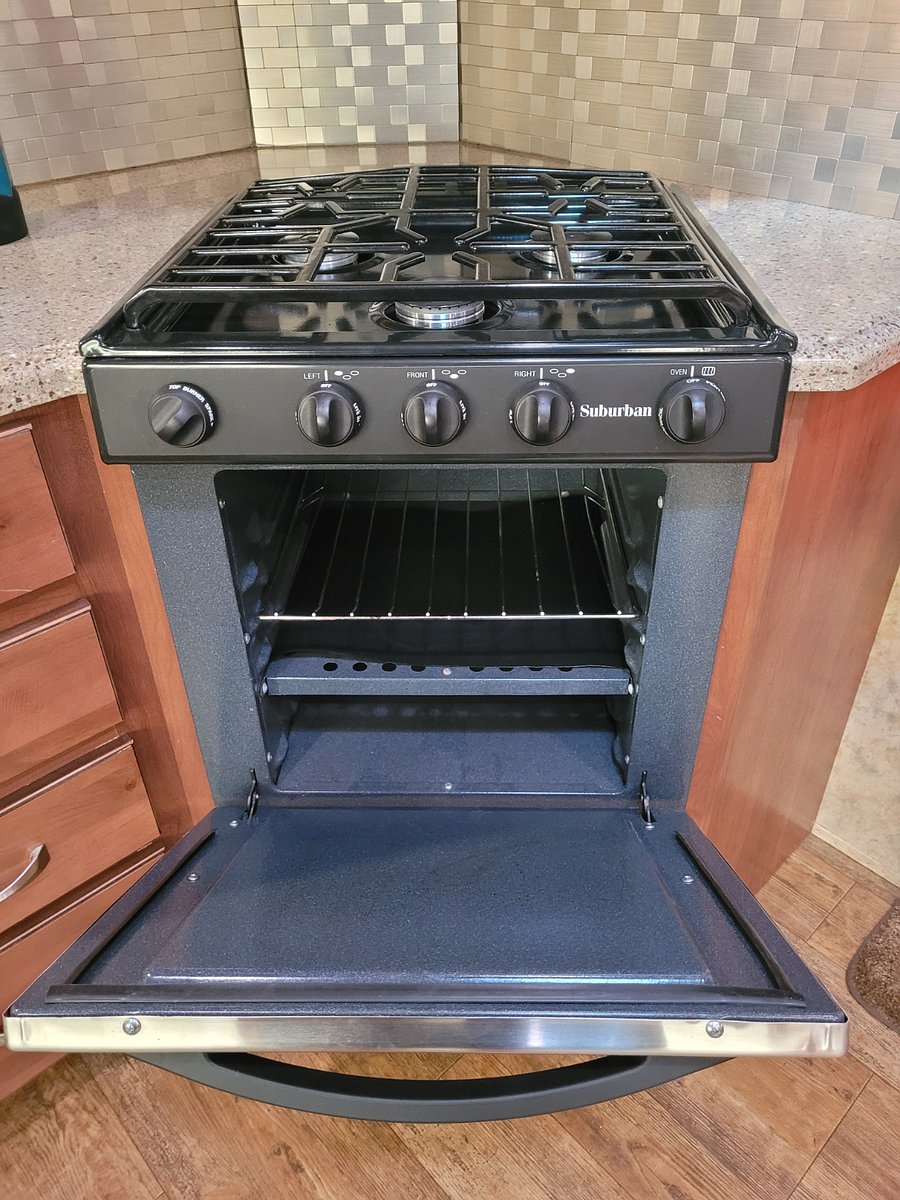 Propane oven.