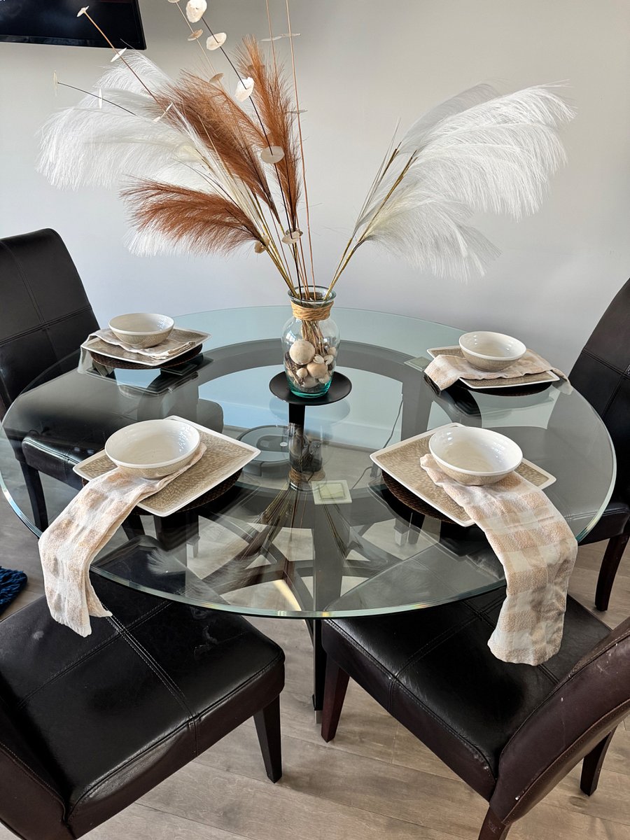 Dining room table to share meals and memories together! 
