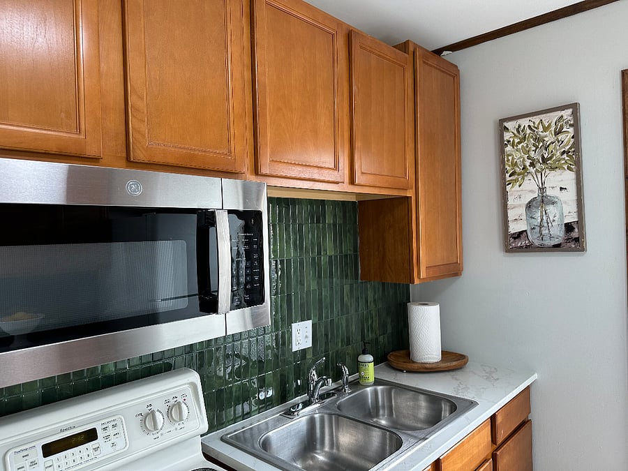 2nd floor apartment kitchen