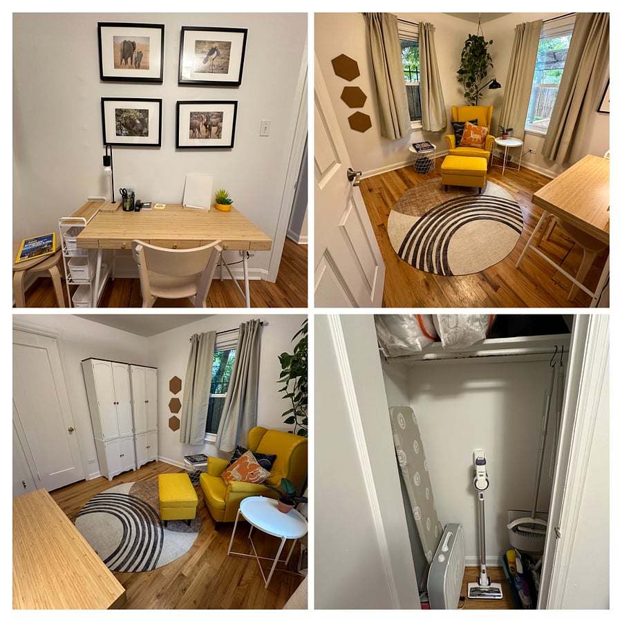 Bedroom 2 (Set Up as an Office)