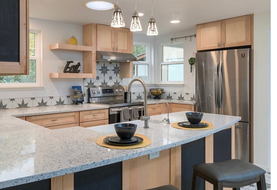 Newly renovated kitchen
