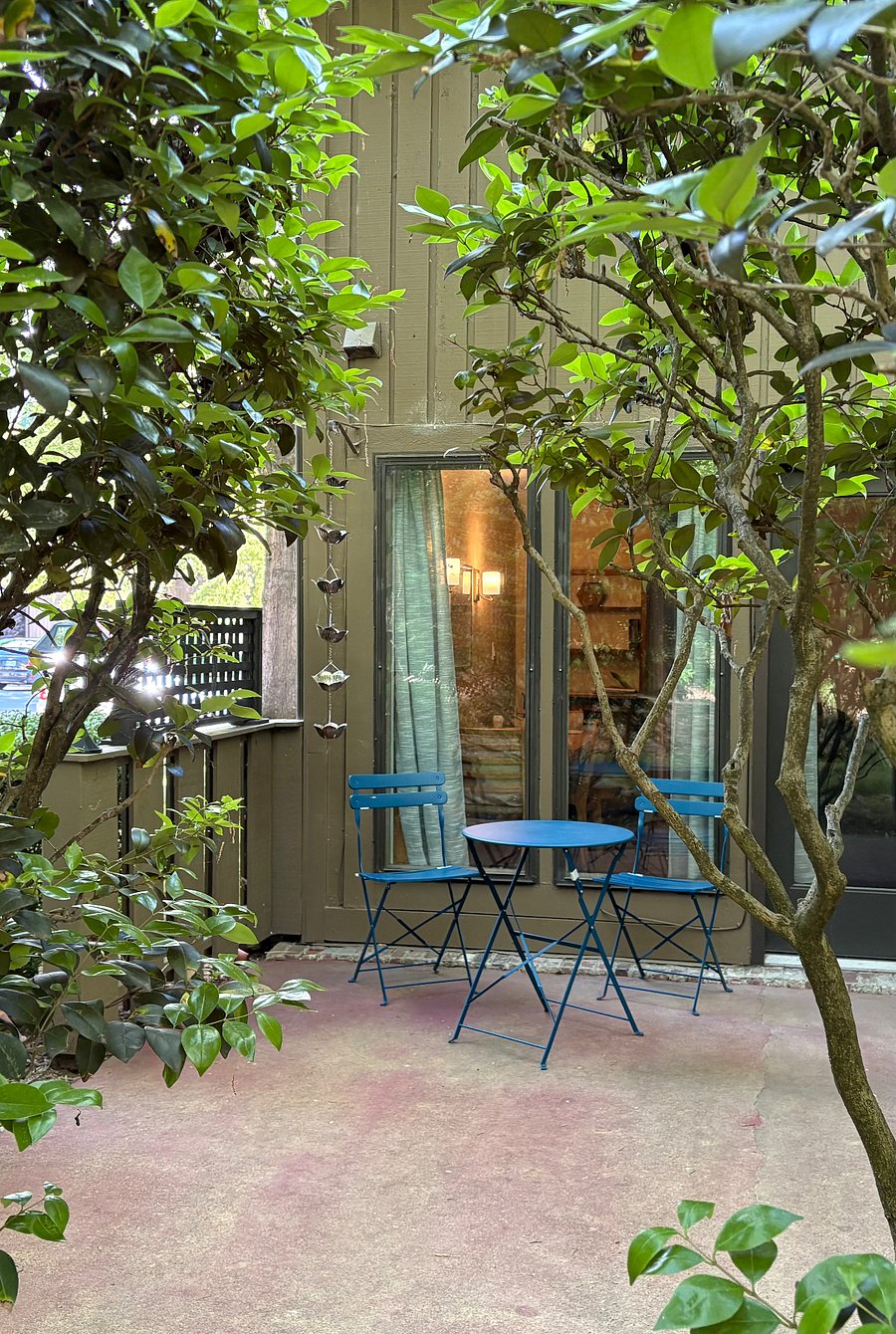 Private patio