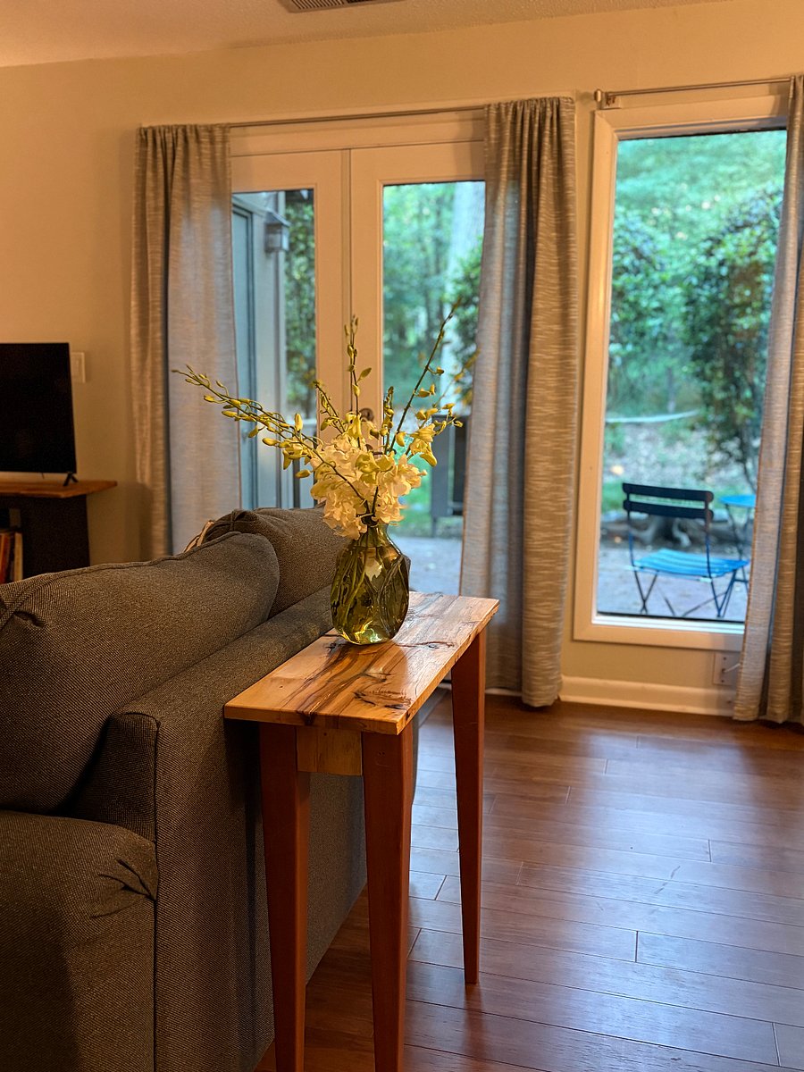 French doors to patio