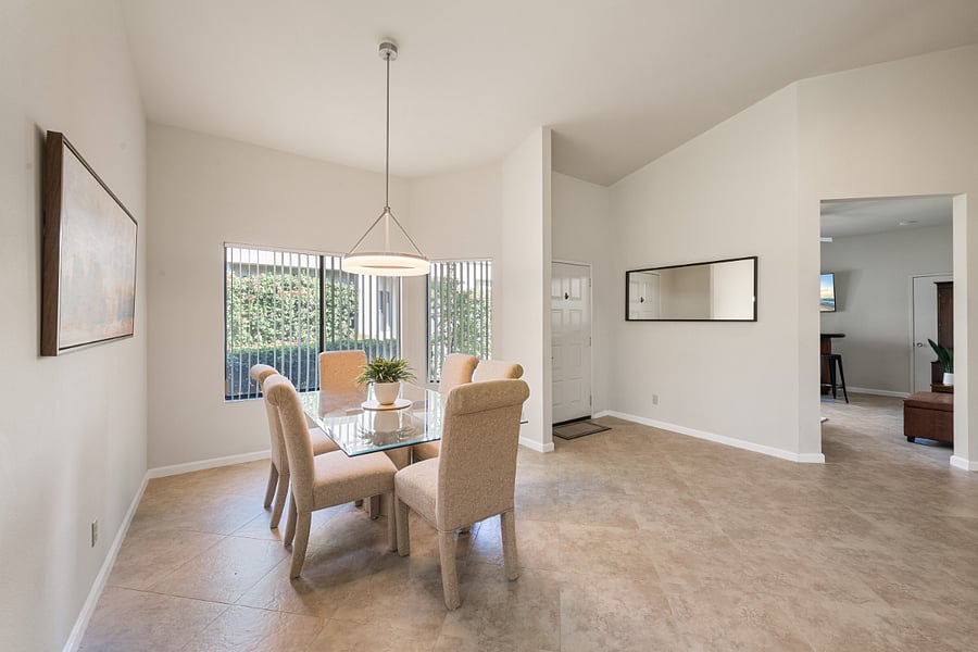 Dining Room and entry
