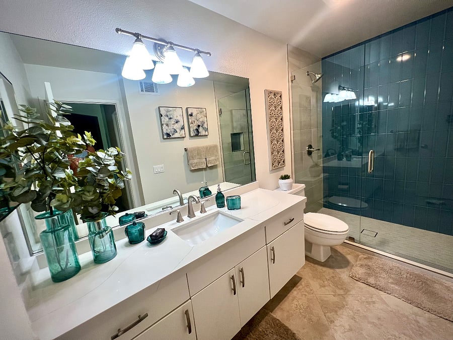 Guest hallway bath Remodeled 2025