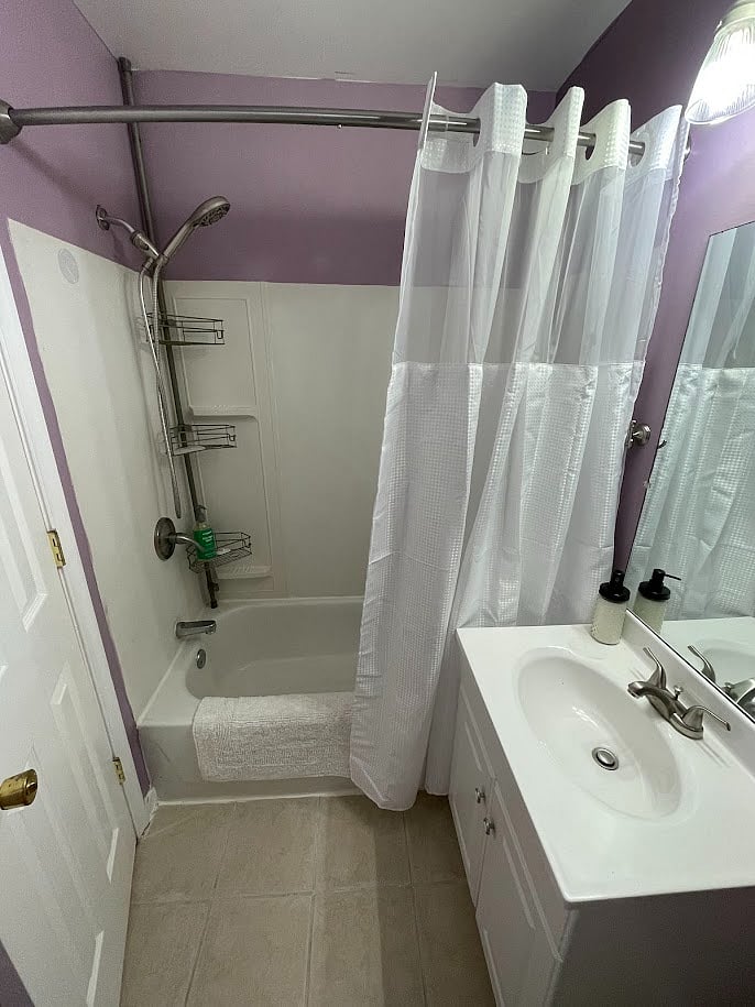 Your attached full bath.