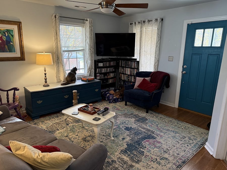 Shared living room.