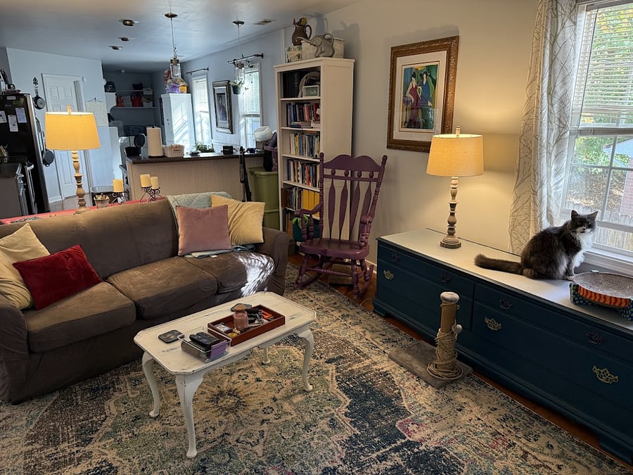 Shared living room.