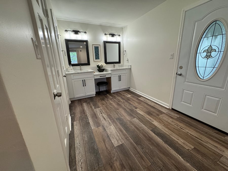 Master bedroom vanities