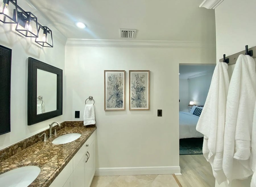 Master BR in-suite bathroom 