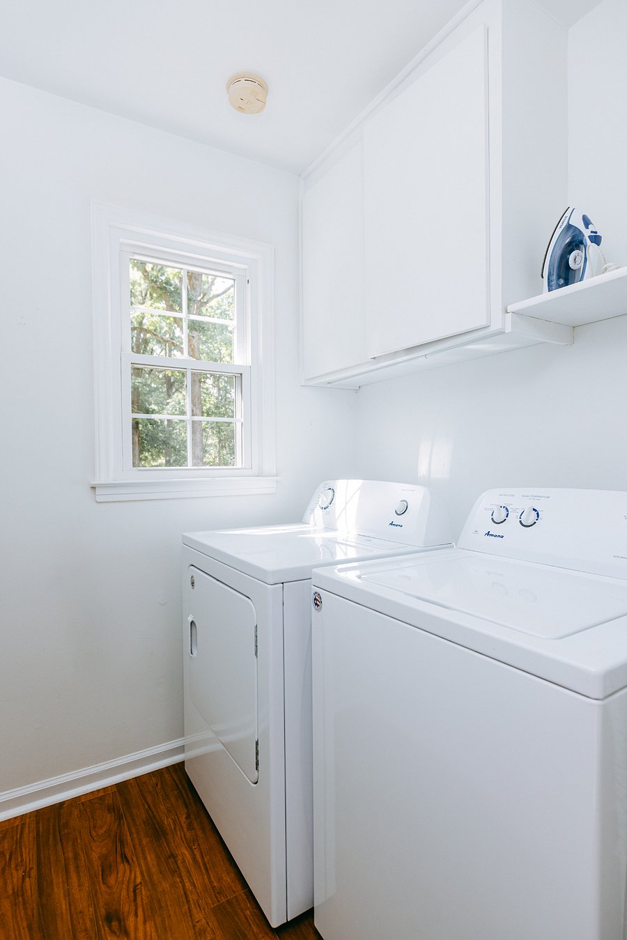 Washer and Dryer in-unit.