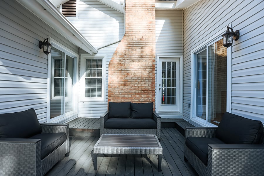 Start your day right in our tranquil patio area, nestled between the bedrooms. Grab your favorite beverage and enjoy the morning sunshine.