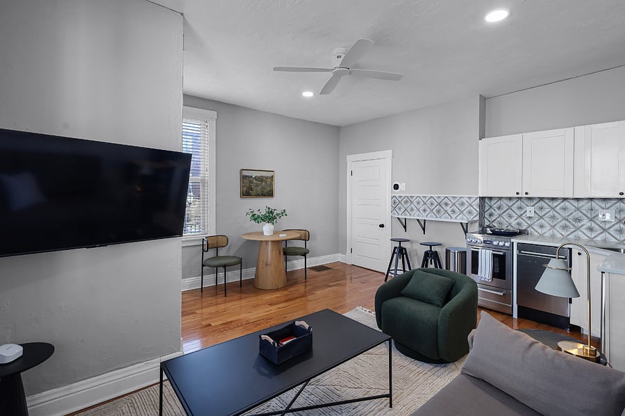 Living Area w/ 55" TV