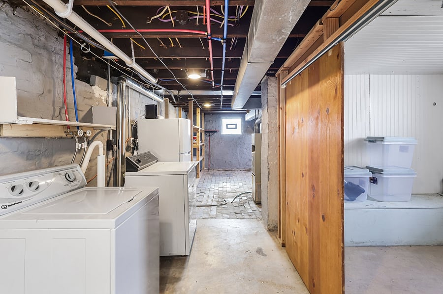 Private Basement Laundry