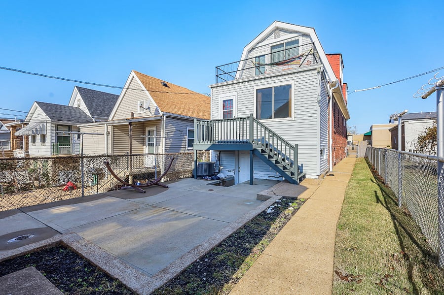 Patio Shared w/ Front Home and View of Front Home