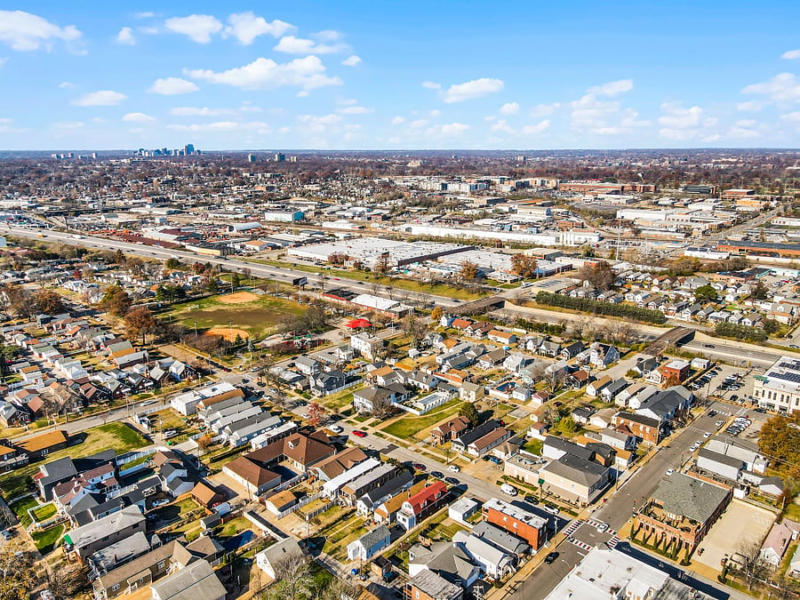 Birds Eye View of The Hill