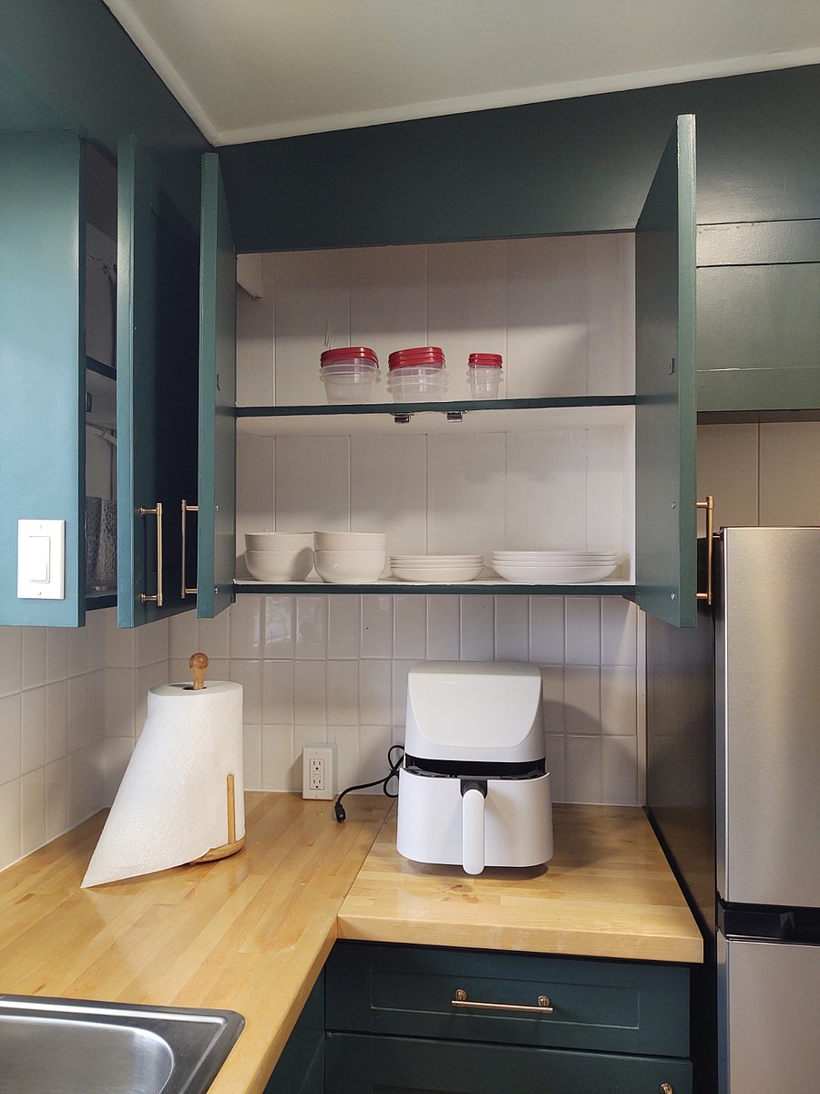 Kitchenette - dishes, and small appliances