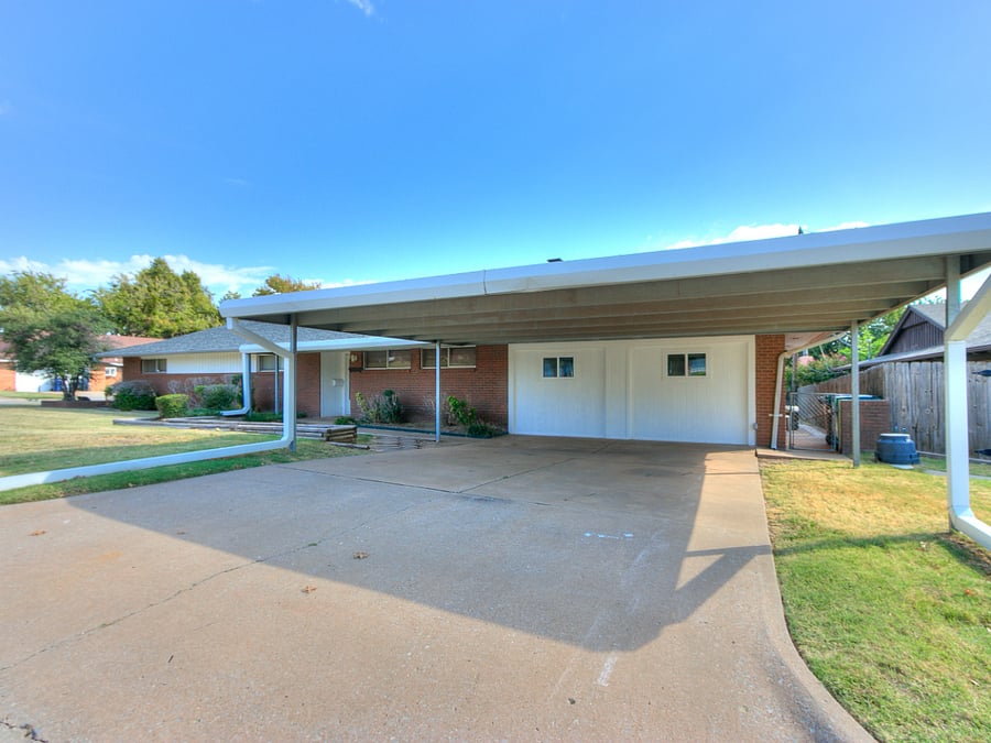 Double carport