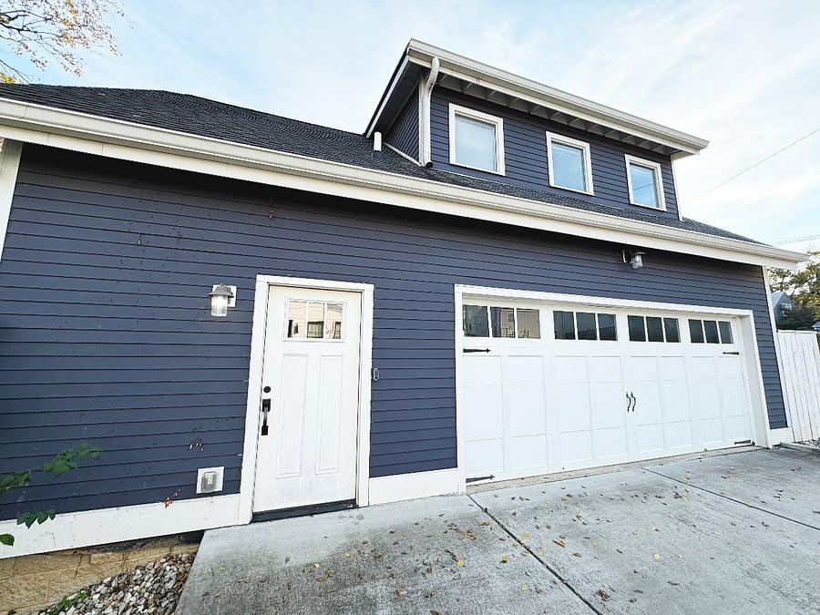 Exterior Private entrance with August smart lock