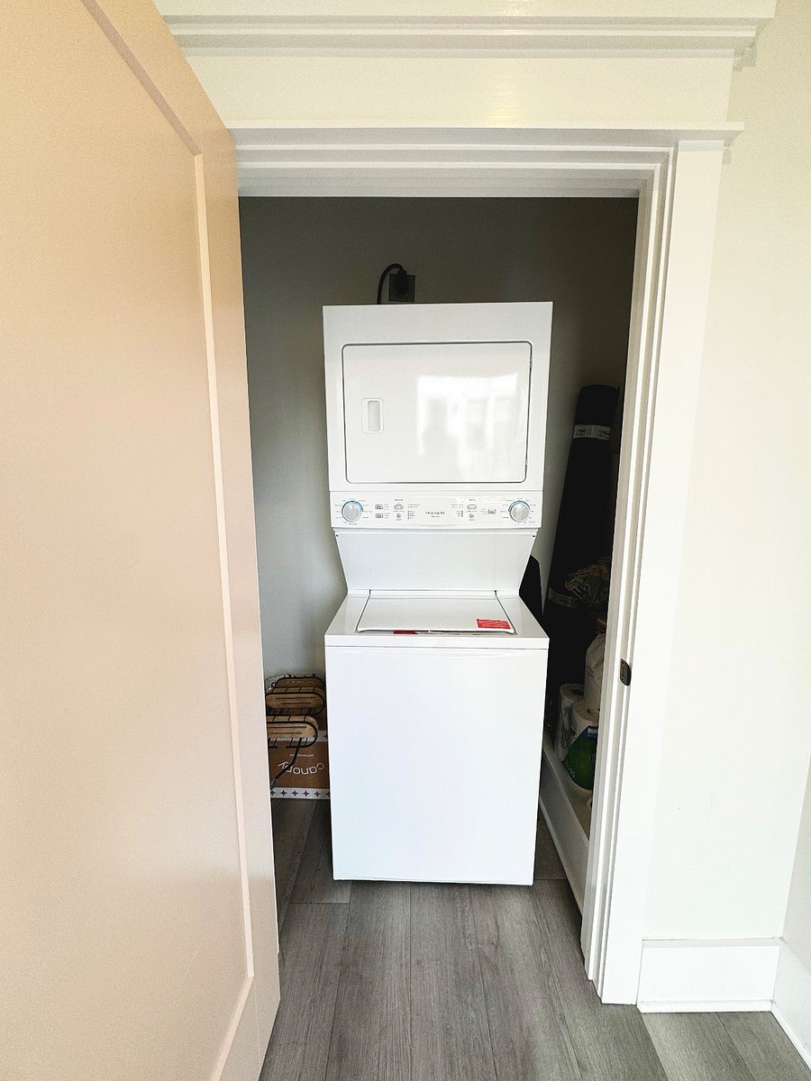 Washer & Dryer in-unit for your private use