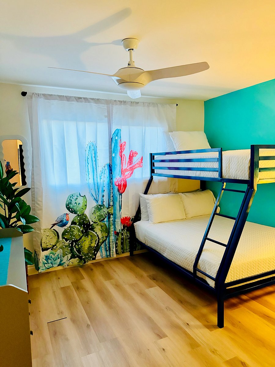 Bedroom 3 - Bunk beds - Full on bottom, Twin on top 