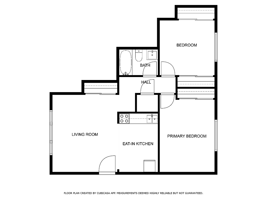 Apartment layout.