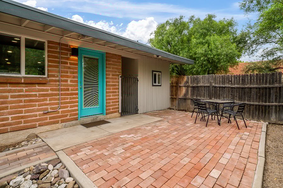 Private Backyard with Patio Seating