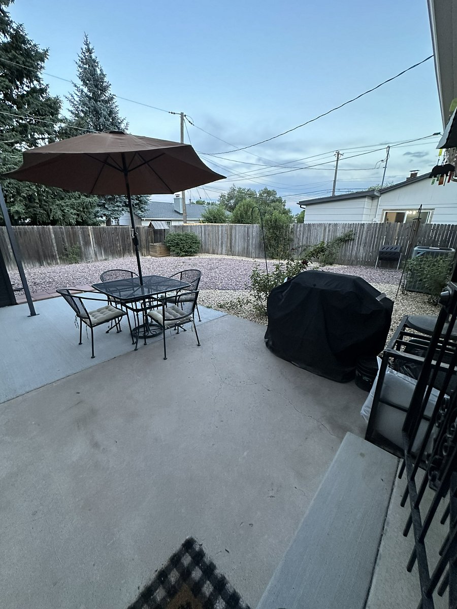 Backyard Patio with Grill