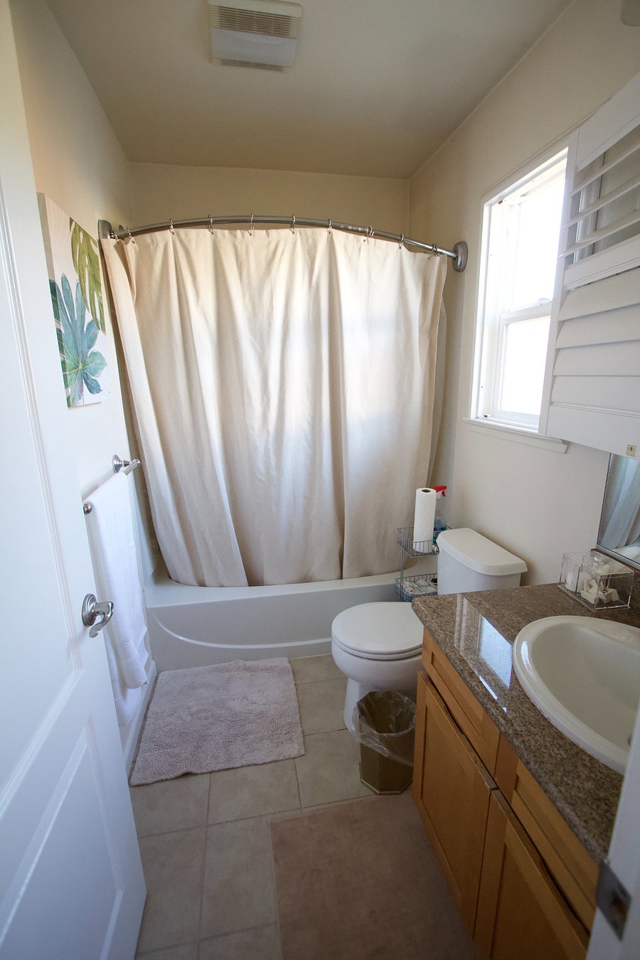 Secondary bathroom