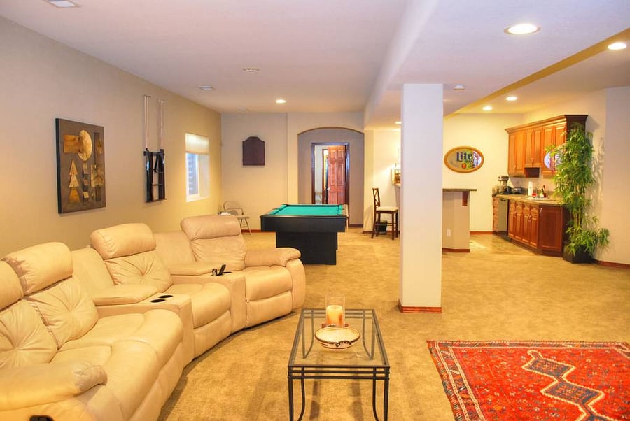 Family Room and Kitchenette