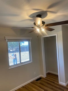 Corner Bedroom Closet space