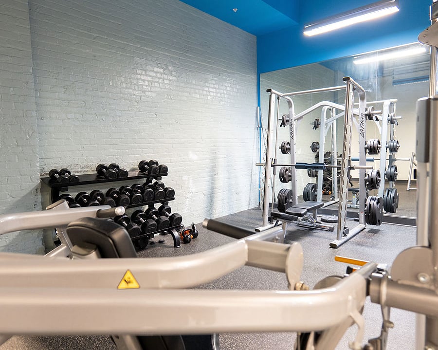 Full gym in the adjacent building