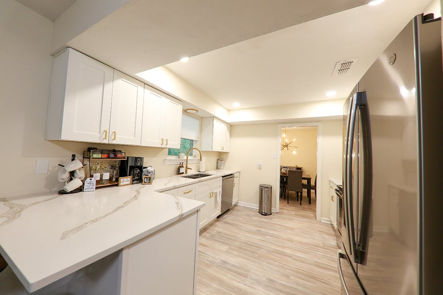 Indulge your culinary senses in this newly renovated kitchen