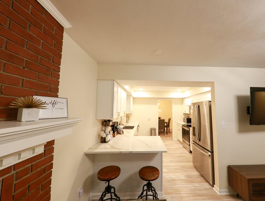 Indulge your culinary senses in this newly renovated kitchen